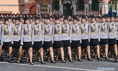 Rehearsal for Victory Day parade held in Moscow - Global Times