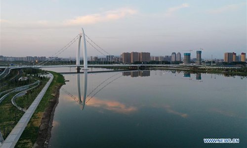 Three newly-built bridges over Fenhe River open to public in Taiyuan ...