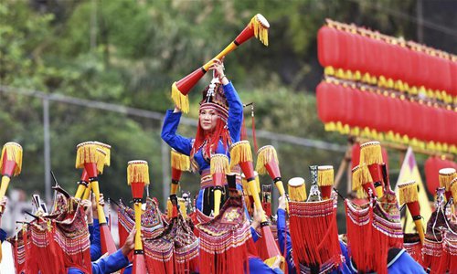 Longji Terrace Culture Festival celebrated in S China's Guangxi ...