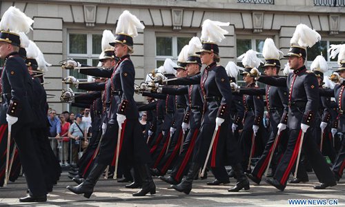 Belgian National Day celebrated in Brussels, Belgium - Global Times