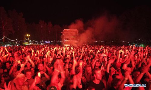 Positivus festival held in coastal town of Salacgriva, Latvia - Global Times