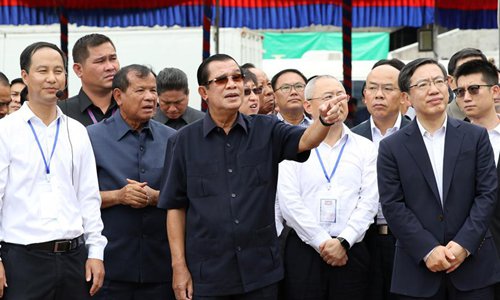 Cambodian PM marks milestone in construction of China-aided stadium ...