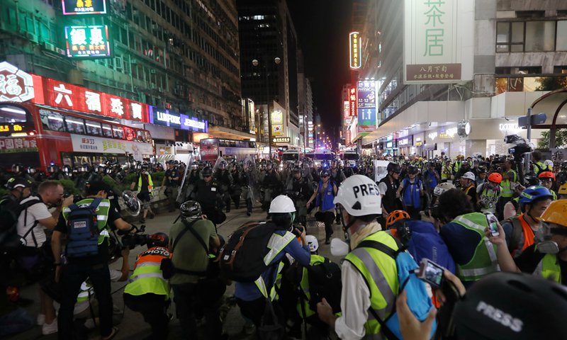 HK police redefine 'media representatives' to improve local media ...