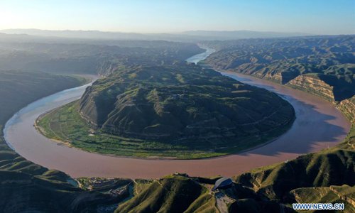 In pics: Qiankun Bay of Yellow River in north China's Shanxi - Global Times