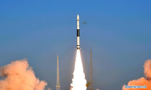 China's KZ-1A rocket launches two satellites - Global Times