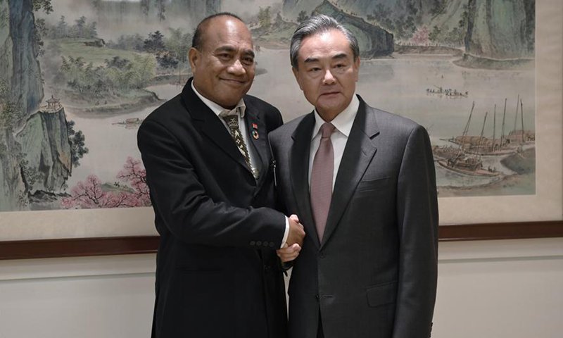 FM cites historic trend as China, Kiribati resume ties - Global Times