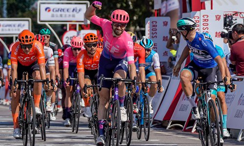 Englishman McLay wins Stage 2 of Guangxi tour - Global Times