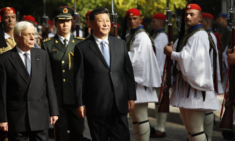 Xi, Greek PM Visit Piraeus Port, Hail BRI Cooperation - Global Times