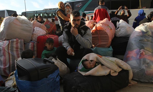 Over 500 Syrian refugees return to homeland from Lebanon - Global Times