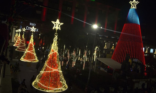 Christmas is coming to New Delhi's market place - Global Times