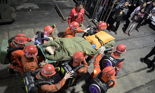 Miracle rescue highlights worker’s safety in China - Global Times