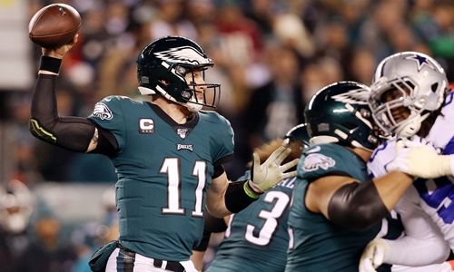 Eagles Seize Edge In Playoff Chase - Global Times