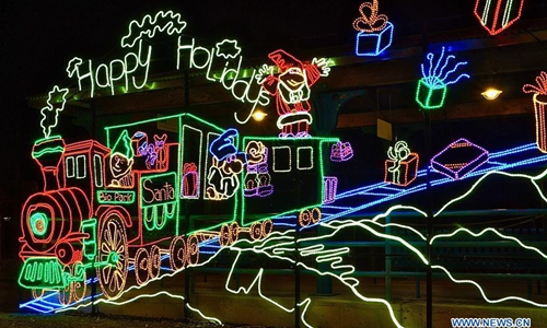 Highlights of River of Lights show in Albuquerque, New Mexico - Global ...