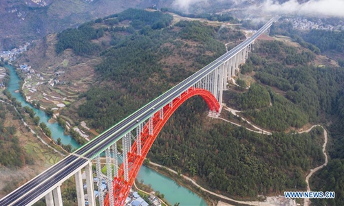 Two expressways in southwest China's Guizhou open to traffic - Global Times