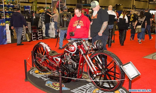 Dallas Int'l Motorcycle Show held in Texas, US - Global Times