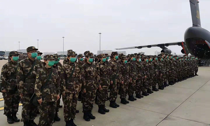 Xi approves sending 2,600 military medical workers to Wuhan - Global Times