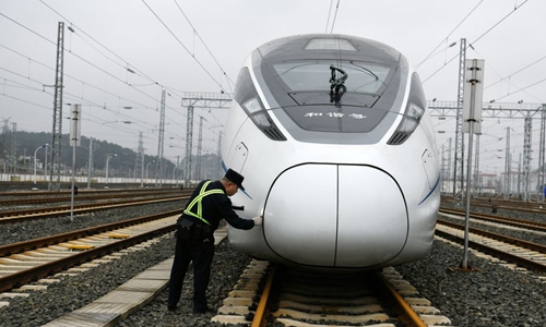 AI maintenance system helps high-speed train run safely - Global Times