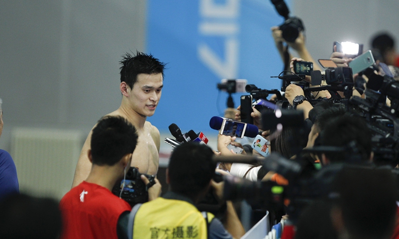 Taint On Chinese Swimmer Sun Yang S Career Might Be Too Much Of A Barrier For Biopic Global Times