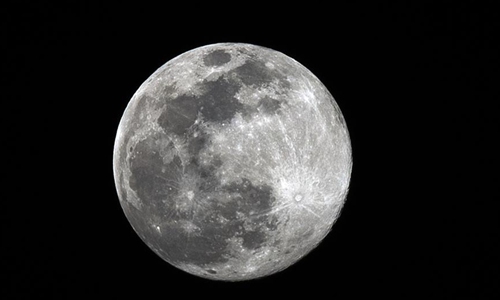 Full moon seen in sky over Cairo, Egypt - Global Times