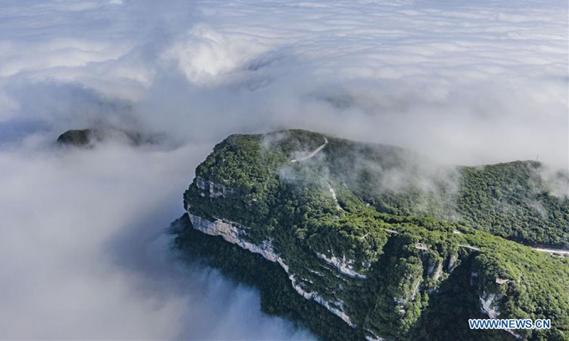 Scenery of Longtoushan scenic area in Hanzhong, Shaanxi - Global Times