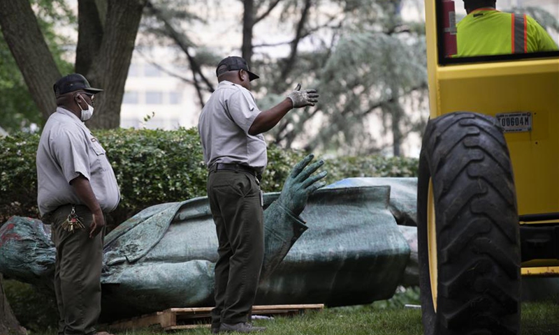 Protesters Topple Statue Of Confederate General In Washington D.C ...