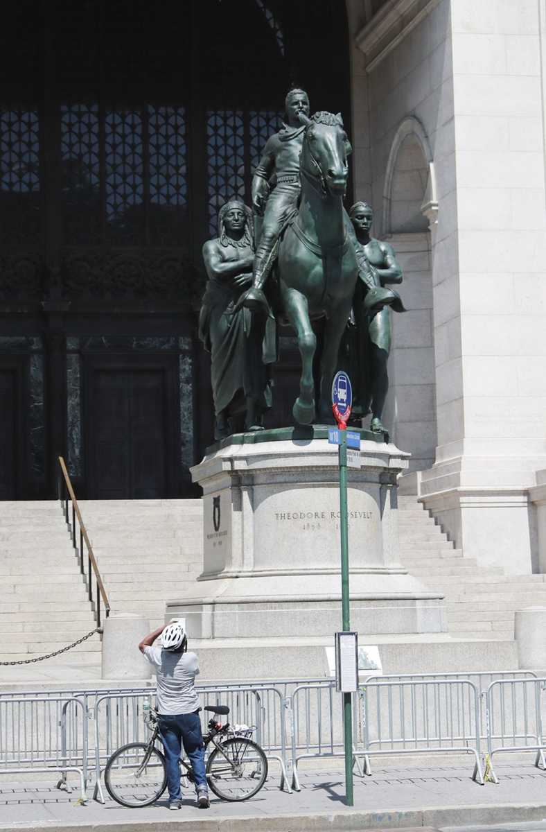 Theodore Roosevelt Statue To Be Removed From NYC Museum - Global Times