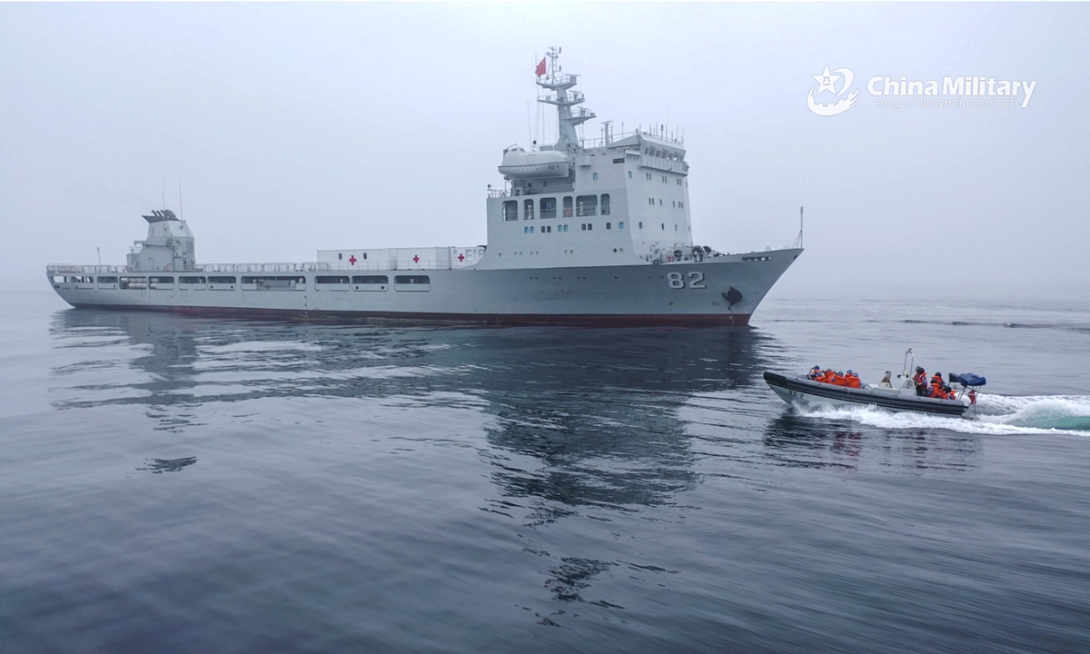 Maritime realistic training held in China's Yellow Sea - Global Times