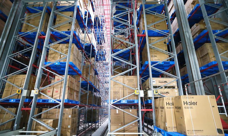 Intelligent warehouse put into service in Shandong - Global Times