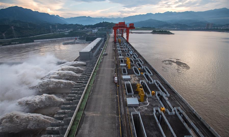 Three Gorges reservoir receives record water flow - Global Times