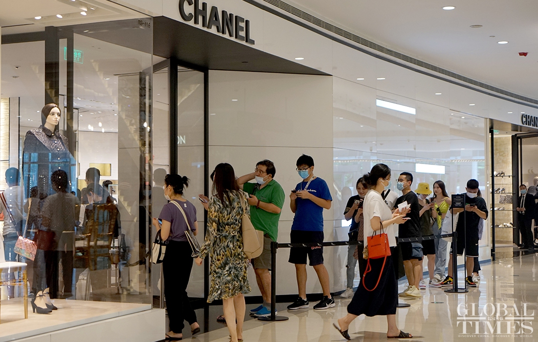 Sales of luxury brands rise in China as customers swarm to shops ...