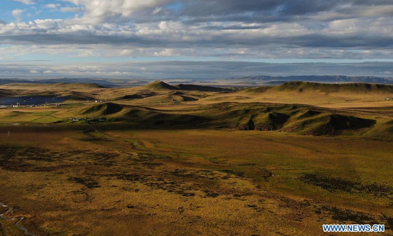 View of Hequ Grassland in NW China - Global Times