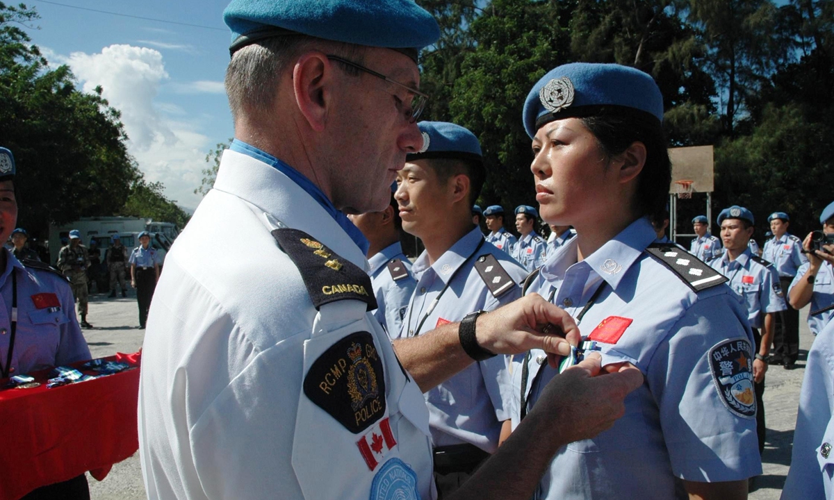 China's peacekeeping police become mainstay in UN operations - Global Times