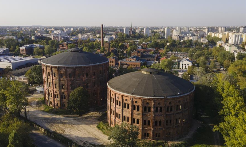 Warsaw Gasworks Museum hosts sculpture titled 