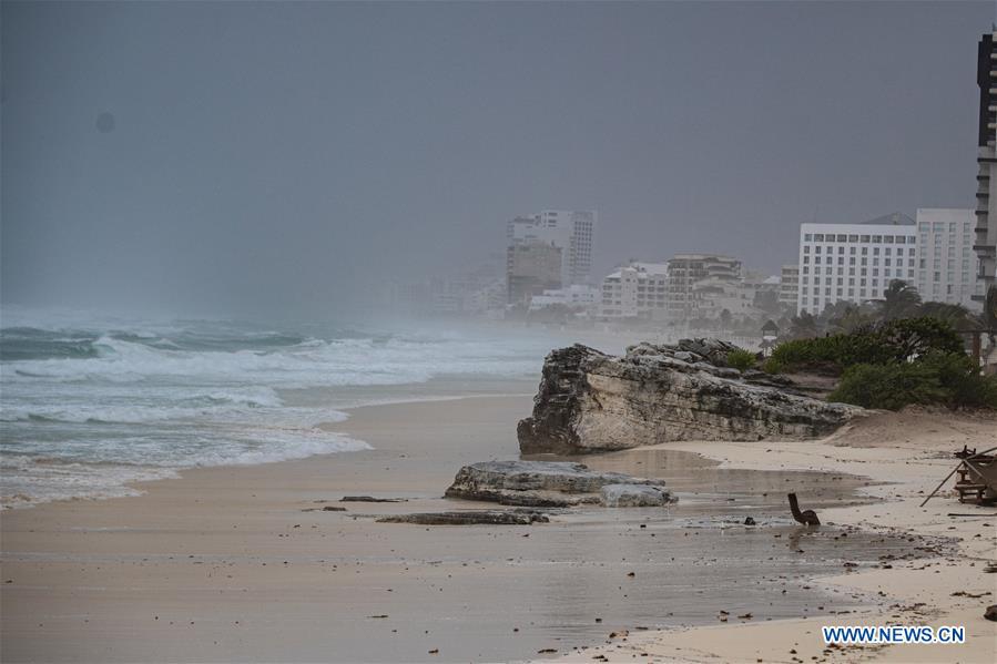 Tropical Storm Gamma hits coast of Mexico's Yucatan Peninsula Global