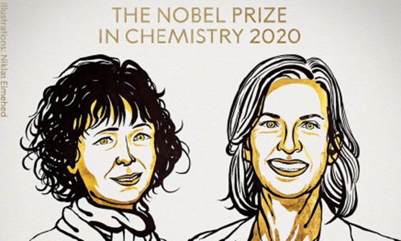 Two Scientists Awarded 2020 Nobel Prize In Chemistry - Global Times