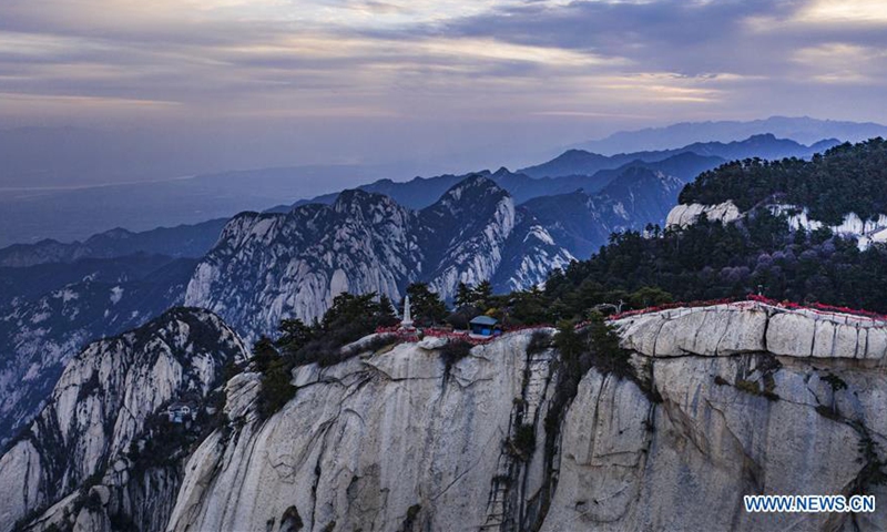 Aerial view of Mount Huashan - Global Times