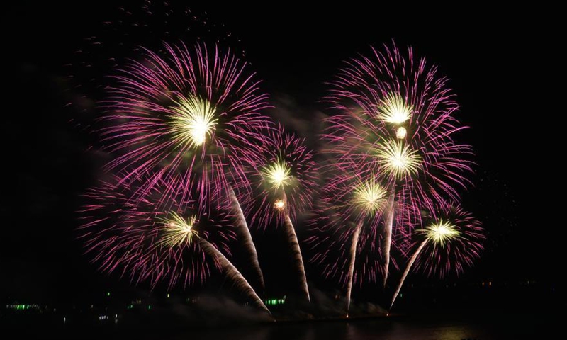 Pattaya Fireworks Festival 2020 held in Thailand - Global Times