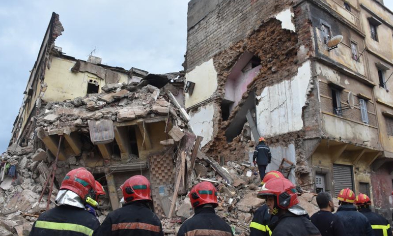 Aftermath of heavy rains in Casablanca, Morocco - Global Times