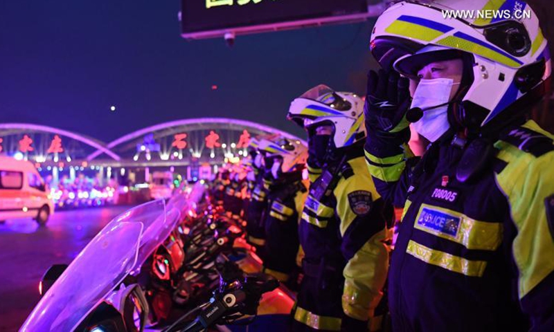 Medical assistance team from Shaanxi Province leaves Shijiazhuang ...