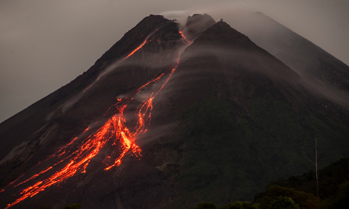 Огненная гора: Мерапи, Индонезия