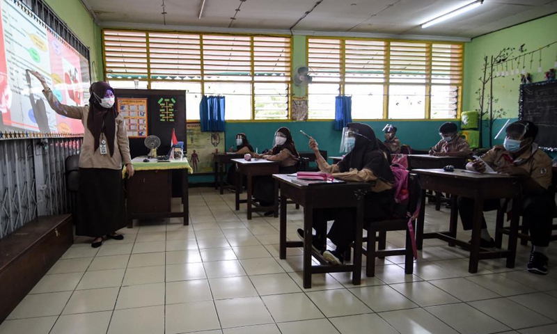 85 schools start trial reopenings in Jakarta - Global Times