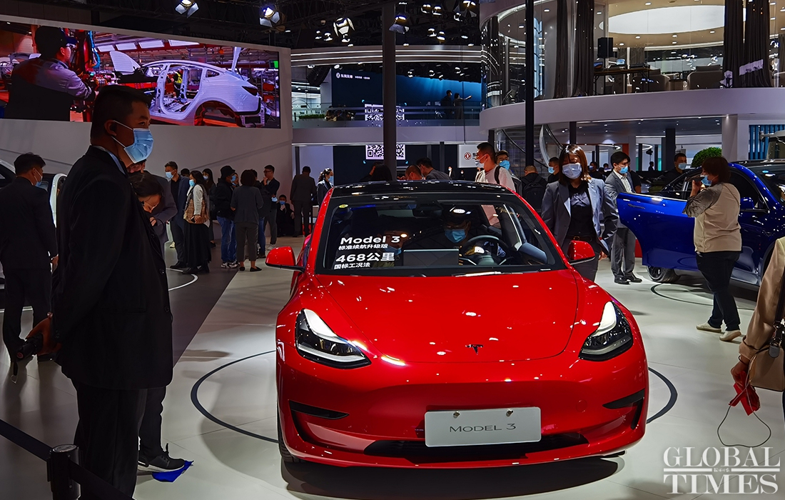 Tesla beefs up security following car owner’s protest at Shanghai auto ...
