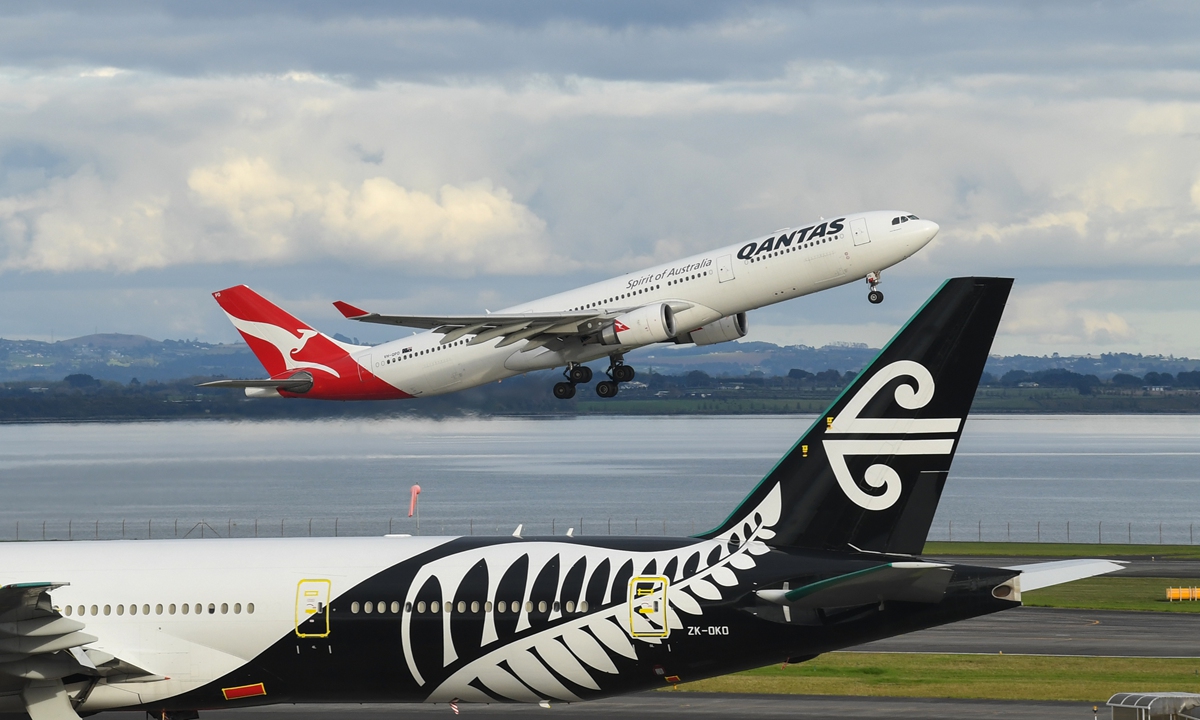 angst for ikke at nævne katolsk Australian regulator moves to block Qantas-Japan Airlines deal - Global  Times