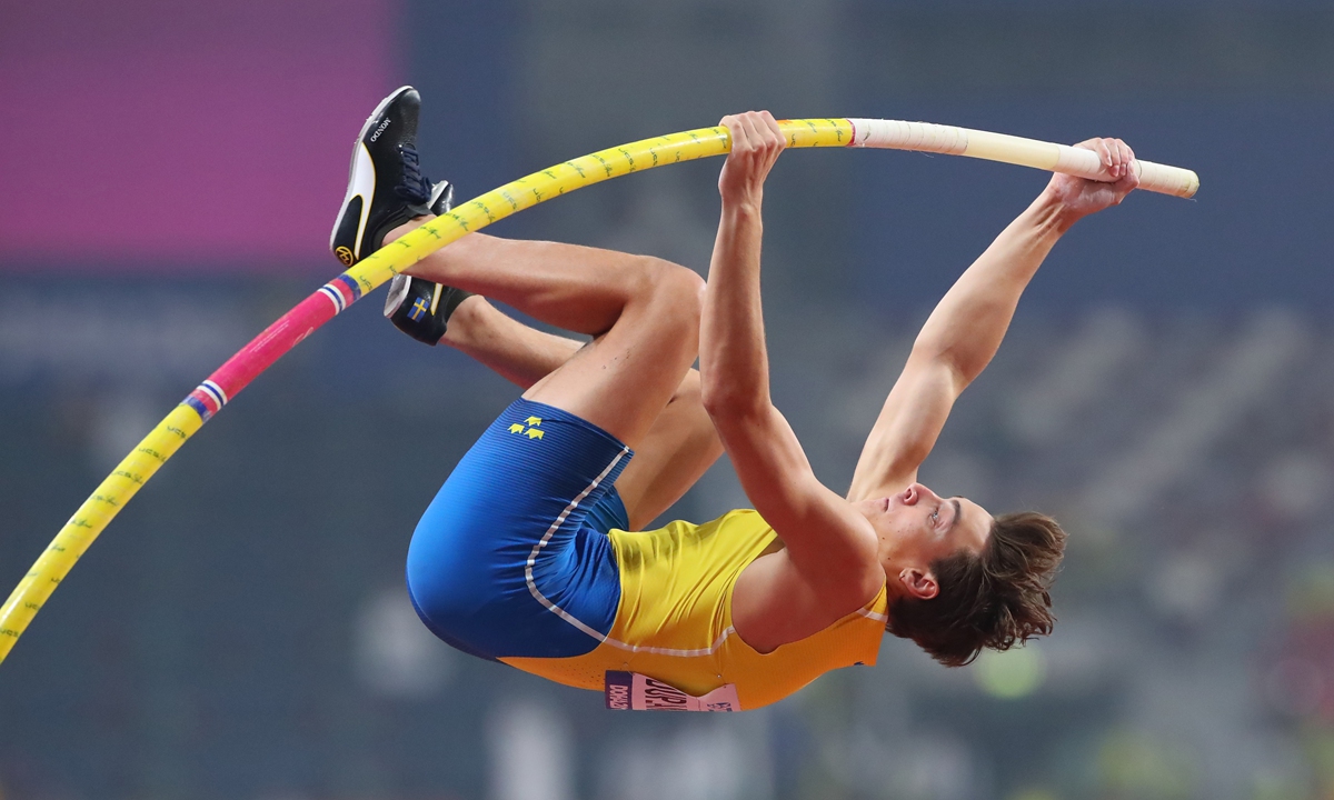 Pole Vault Champion Duplantis Ready For Olympics Like No Other Global Times