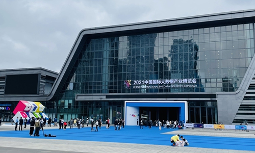 The China International Big Data Industry Expo 2021 kicks off in Guiyang, Southwest China's Guizhou Province on Wednesday Photo: Courtesy of the China International Big Data Industry Expo 2021