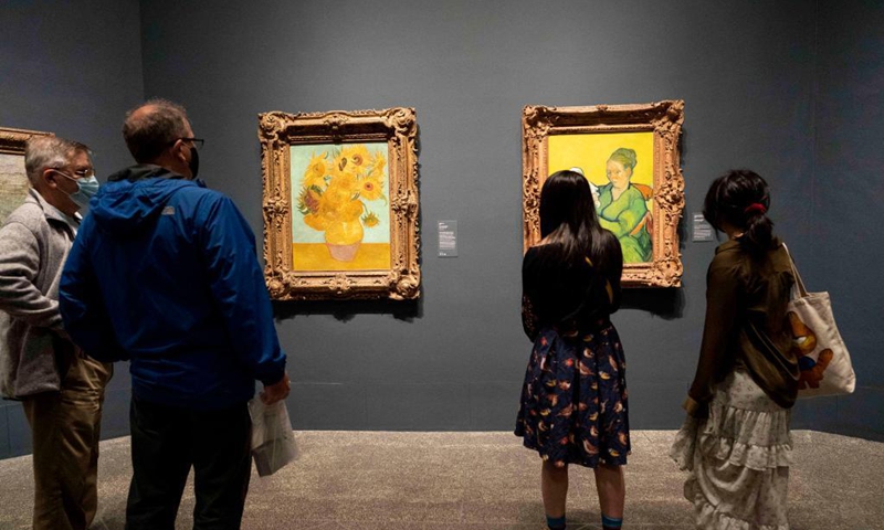 People visit the Philadelphia Museum of Art in Philadelphia, Pennsylvania, the United States, on May 31, 2021. The museum has opened to public after four years of construction and renovation.Photo: Xinhua

