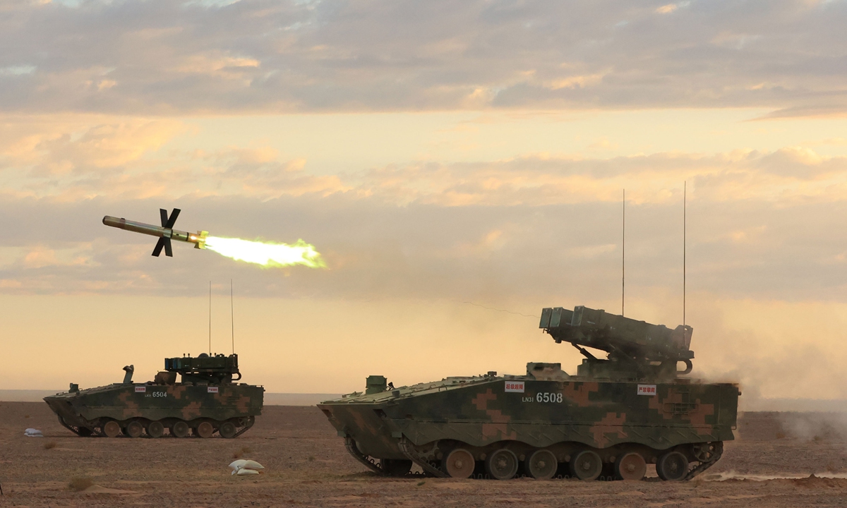 armored vehicles fire in gobi desert