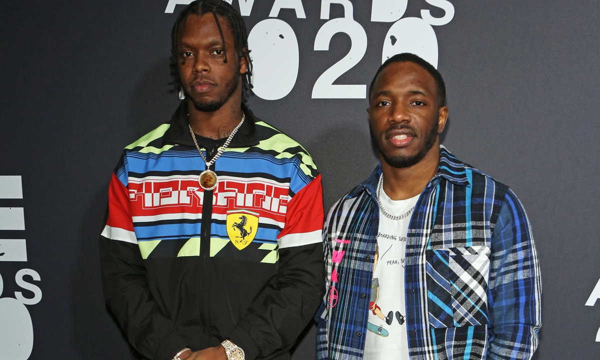 Hip hop duo Krept and Konan  Photo: VCG