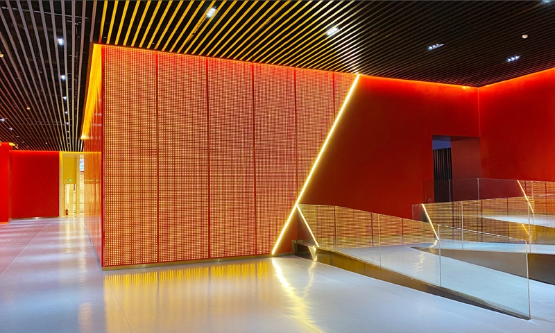 A panoramic theater inside the Museum of the Communist Party of China. Photo: courtesy of Beijing State-owned Assets Management