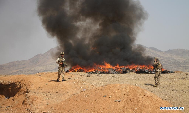 Tons of drugs, chemical substances torched in eastern Afghanistan ...